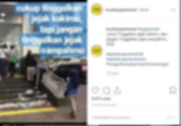 Viral Sampah Berserakan di Stasiun MRT Jakarta, Ini 7 Larangan di MRT Jakarta yang Perlu Anda Ketahui Sebelum Naik