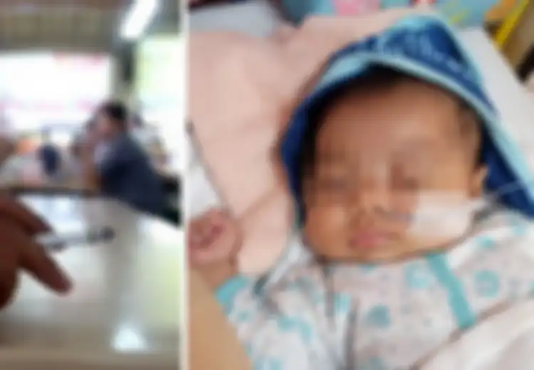 Sering Menghisap Asap Rokok, Bayi 2 Bulan Ini Mengalami Infeksi Paru-paru Hingga Muntah Darah