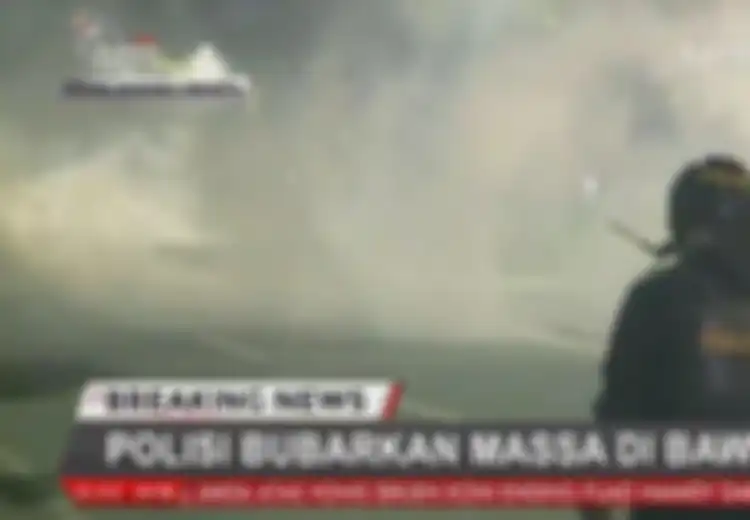 Polisi Gunakan Gas Air Mata untuk Kendalikan Aksi Massa 22 Mei: Ini yang Terjadi pada Tubuh Jika Terkena Gas Air Mata