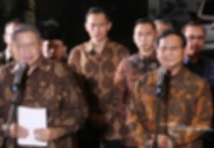 'Sejarah Akan Mencatat Bapak Sebagai Champion of Democracy' Ucapan SBY pada Prabowo