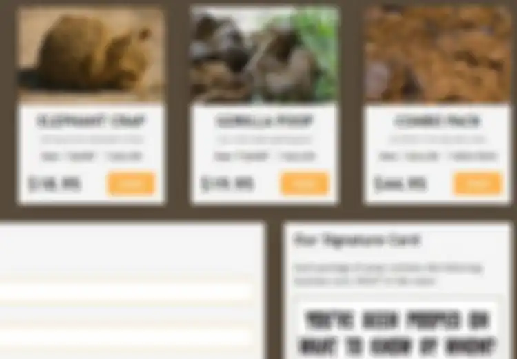 Online Shop Ini Menjual Berbagai Macam 'Kotoran Hewan', Orang yang Membelinya Ternyata untuk Melakukan Hal Ini