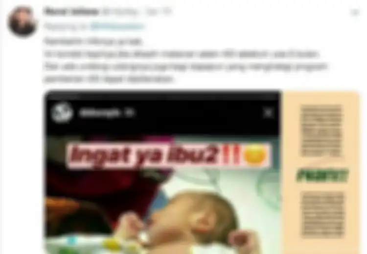 Perut Bayi 4 Bulan Ini Membesar Setelah Diberi Makan Nasi, Ini Risiko Beri Makan Bayi Selain ASI Sebelum 6 Bulan