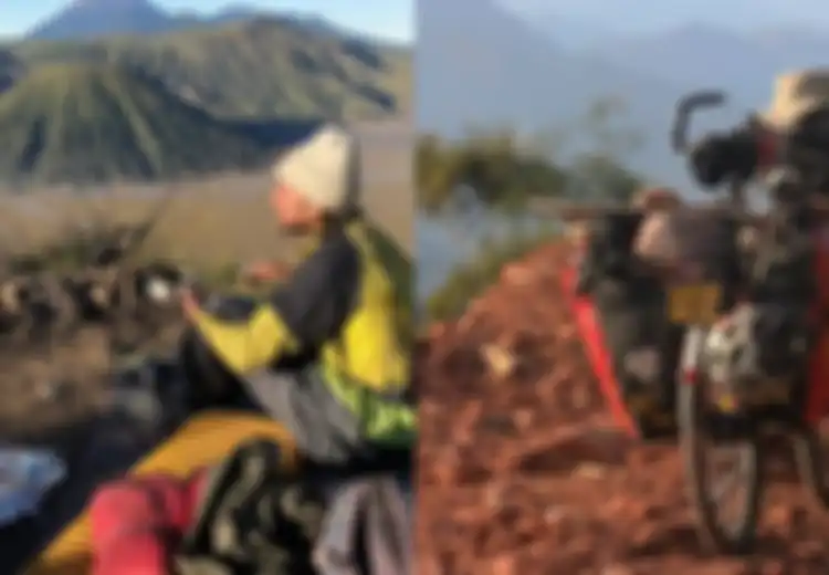 Cerita Seorang Remaja Naik Sepeda dari Inggris ke Australia Seorang Diri dan Singgah di Gunung Batok