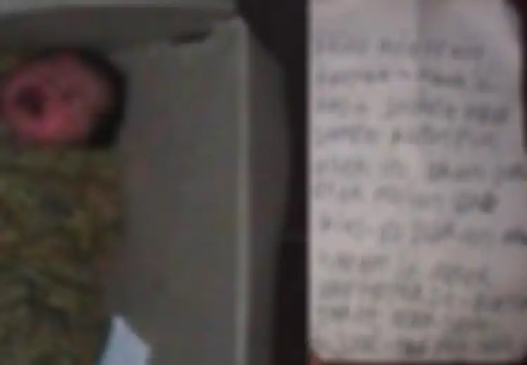Seorang Ibu Nekat Buang Bayinya Bersama Selembar Surat, Takut Bayinya Dijual atau Dibunuh Suaminya