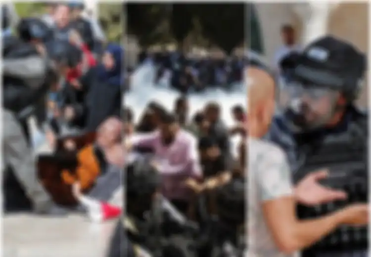 Foto-foto Ketika Umat Muslim Bentrok dengan Polisi Israel di Yerusalem Saat Idul Adha Kemarin