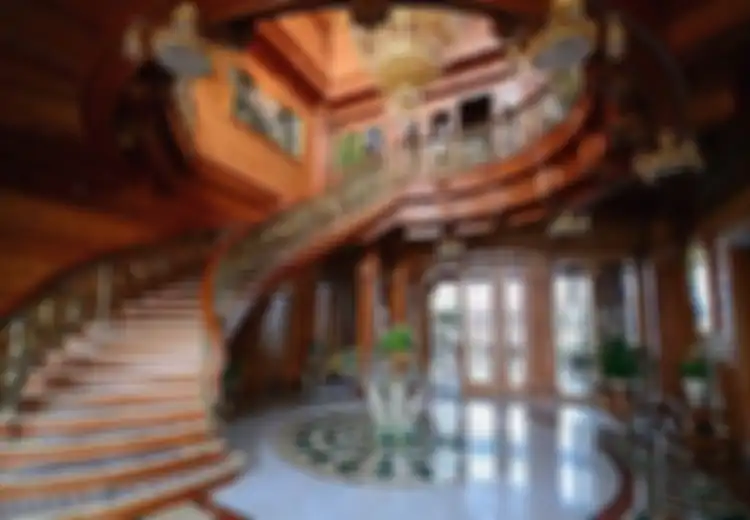 Rumah Mewah Berlapis Emas Milik Presiden Ini Konon Hasil Korupsi Negara, Beginilah Wujudnya yang Lengkap dengan Kebun Binatang!