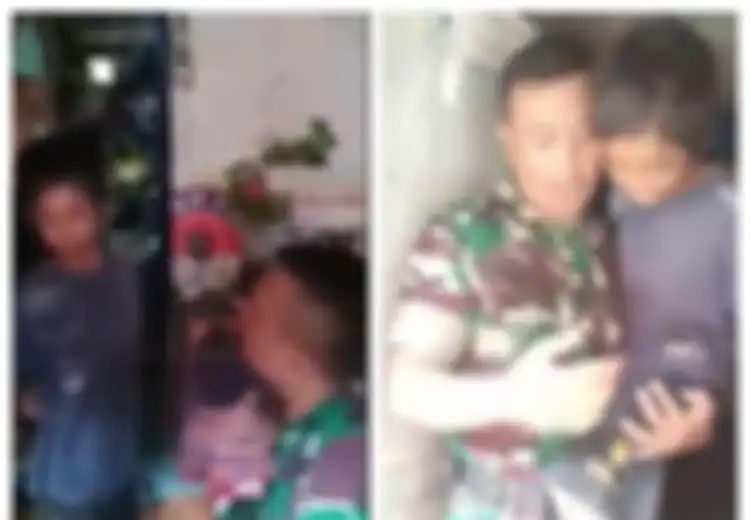 TNI Selamatkan Bocah 9 Tahun yang Dirantai Orangtuanya, Tak Disangka Ini Awal Mula Anak Tersebut Sampai Dirantai