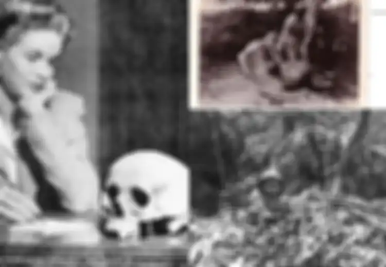 Di Balik Foto Wanita dengan Tengkorak Ini, Terungkap Fakta Mengerikan Kekejian Tentara Amerika pada Mayat Musuhnya