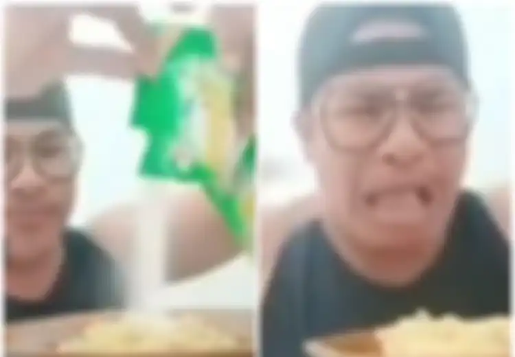 Tak Jelas Apa Motifnya, Youtuber Ini Nekat Makan Mi Campur Detergen, Ini yang Dialaminya