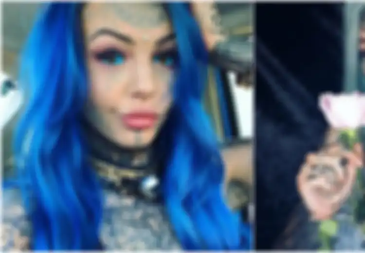 Kisah Si 'Gadis Naga' yang Alami Kebutaan Setelah Mentato Bola Matanya Jadi Biru