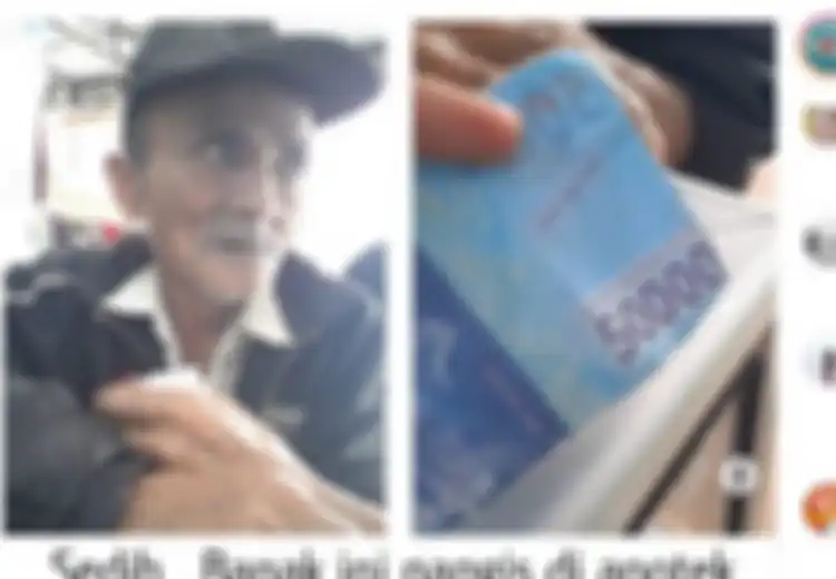 Kakek Penjual Sayur Ini Menangis Ketika Tahu Uang Rp50.000 yang Dibawanya Adalah Uang Mainan: Cara Bedakan Uang Asli dan Palsu