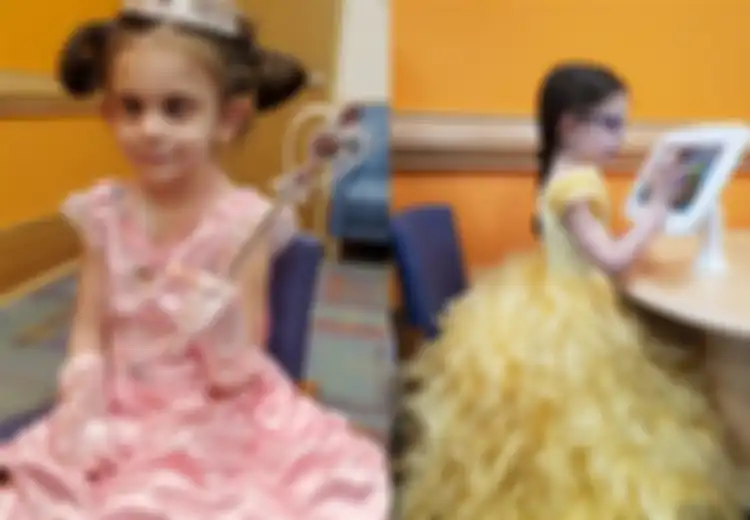 Gadis 5 Tahun Ini Mengenakan Gaun Princess yang Berbeda untuk Setiap Kali Dia Lakukan Ini di Rumah Sakit