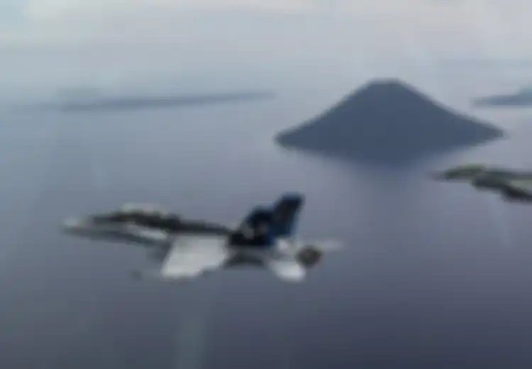 Heboh Pesawat Tempur AS F-18 Terlihat Bermanuver di Atas Wilayah Natuna, Siapa Sangka F-18 Merupakan Pesawat AS yang Bakal Disematkan dengan Teknologi Canggih Ini