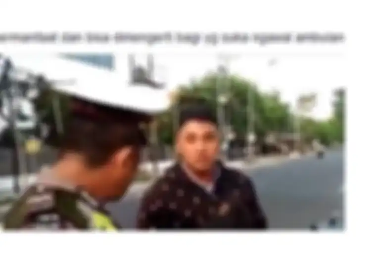 Video Pengawal Ambulans Ditilang Polisi Viral: Biar Tidak Ditilang, Begini Aturan Soal Pengawalan yang Benar