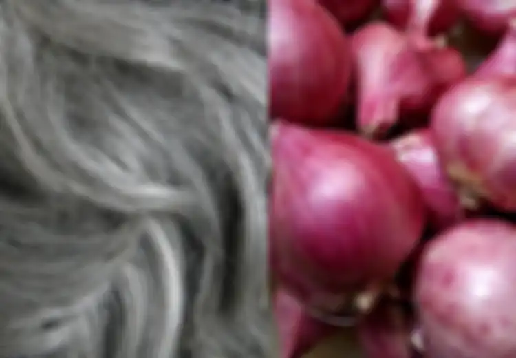 Bermasalah dengan Uban? Coba Atasi dengan Bawang Merah dan Kapur Barus, Mau Coba?