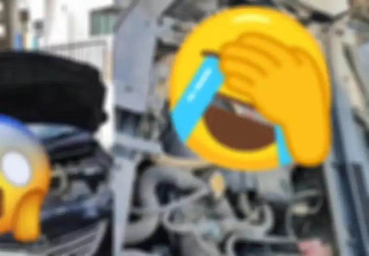 Buka Kap Mobil, Pria Ini Terkejut ada Hewan Sebesar Buaya Bersarang di Dalam Mesin Mobil Tersebut, Netizen: Bagaimana Caranya Masuk