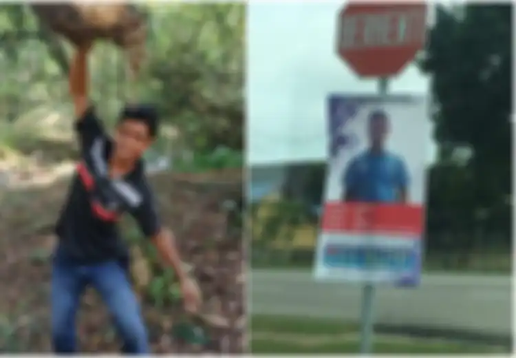 Rela Memasang Spanduk dan 'Menjajakan Diri' Demi Dapatkan Jodoh, Pria 35 Tahun Ini Berharap Segera Dapat Istri, Respon yang Didapatkannya Ternyata Luar Biasa Seperti Ini