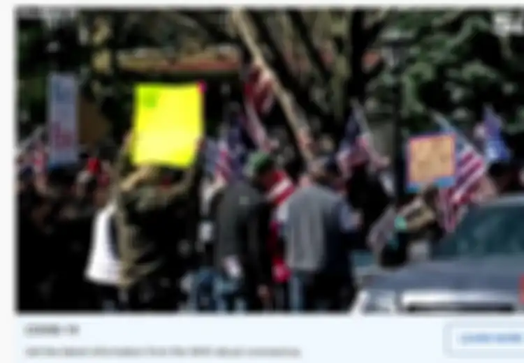 Ada 1.000 Kematian Sehari, Ratusan Warga Amerika Serikat Malah Demo Minta Lockdown Dicabut, 'Kami Lebih Takut Miskin!'