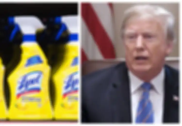 Praktikkan Anjuran Donald Trump, Seorang Pria Nekat Minum Desinfektan yang Dipercaya bisa Menyembuhkan Virus Corona