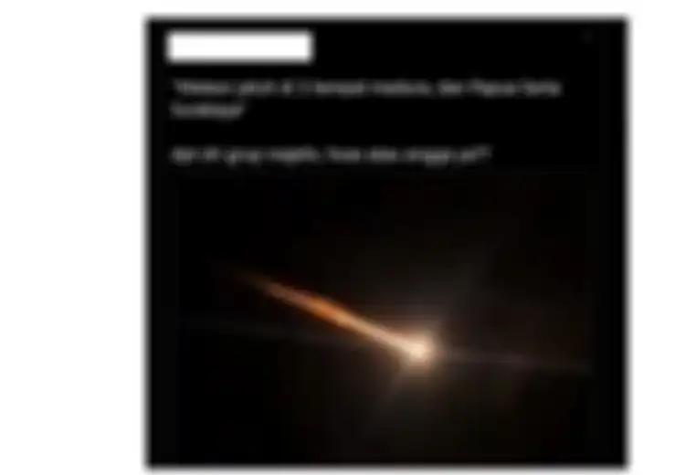 Geger Video Viral yang Katanya Tunjukkan Meteor Jatuh di 3 Daerah Indonesia, Benarkah? Ini Penjelasan Lapan