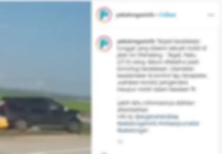 Seperti Disate, Mobil Ini Tabrak Pembatas Jalan Tol Hingga Tembus ke Belakang, Pakar Peringatkan Pemicu 'Hipnotis' saat Mengemudi, Bukan Cuma Karena Ngantuk!