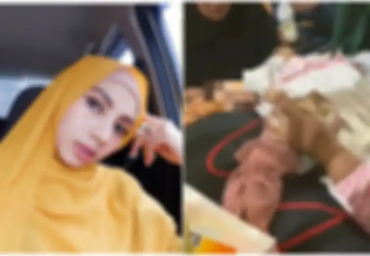 Tangis Pilu Balita yang Dibaringkan di Samping Jenazah Ibunya, Terus Nangis Memeluk Jasad sang Ibu Sambil Panggil 'Mama' Meski Tak Ada Jawaban