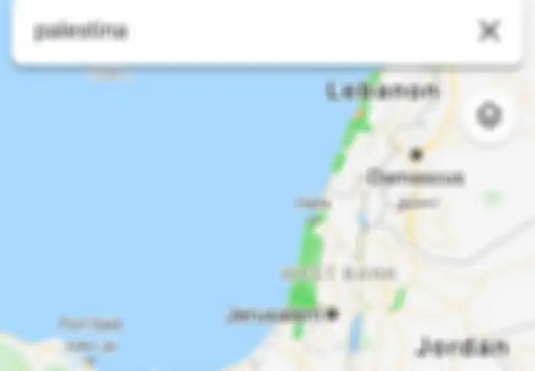 Lagi, Palestina 'Hilang' dari Google Maps, Netizen Tuduh AS Berada di Balik Kejadian Ini