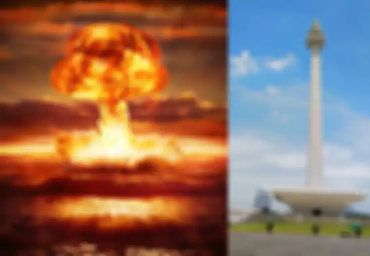 Menilik Ledakan di Beirut, Lebanon, Ini yang Akan Terjadi Jika Bom Atom Hiroshima Dijatuhkan di Jakarta pada Hari Ini, Dampak Kerusakannya Tak Main-main!