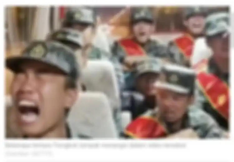 Sok Sangar Tantang Taiwan dan India Perang, Taiwan Sebut Tentara China Sebenarnya Ketakutan Setengah Mati Jika Perang Terjadi, Video Tentara China 'Mewek' Ini Jadi Buktinya