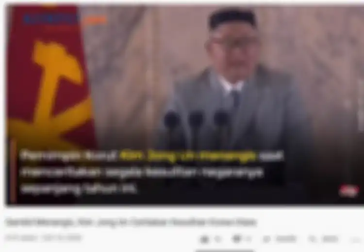 Dikenal Sebagai Diktator yang Tak Segan Bunuh Musuh, Tiba-tiba Kim Jong-Un Menangis dan Minta Maaf pada Rakyat Korea Utara, Janjikan Hal Ini untuk Sejahterakan Penduduknya