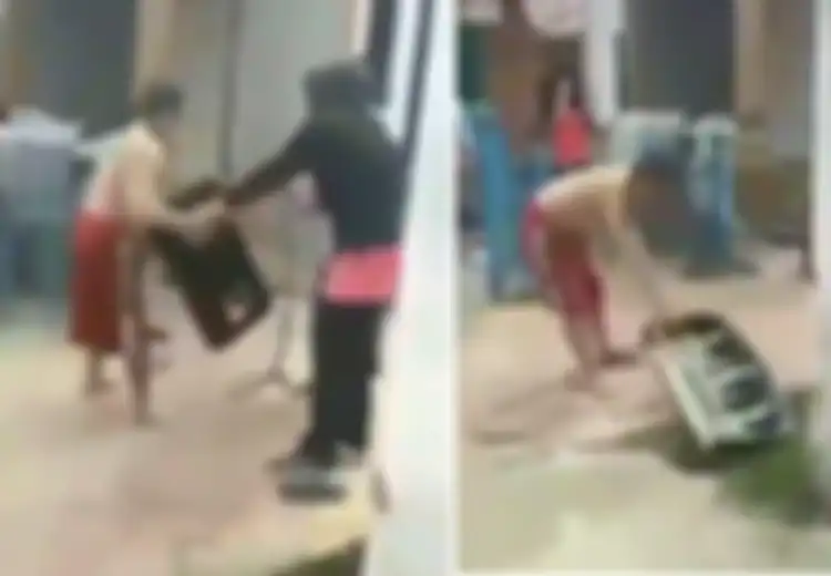 Perut Keroncongan, Sampai Rumah Tak Ada Makanan, Pria Ini Banting Kompor Hingga Tak Berbentuk, Ternyata Istrinya Sedang Asyik Lakukan Ini