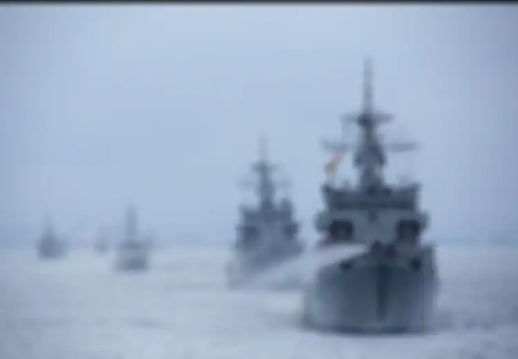 Tak Ada Angin Tak Ada Hujan, TNI AL Kerahkan 9 Kapal Perang dan 1 Pesawat di Laut Natuna Selatan, Ada Apa?