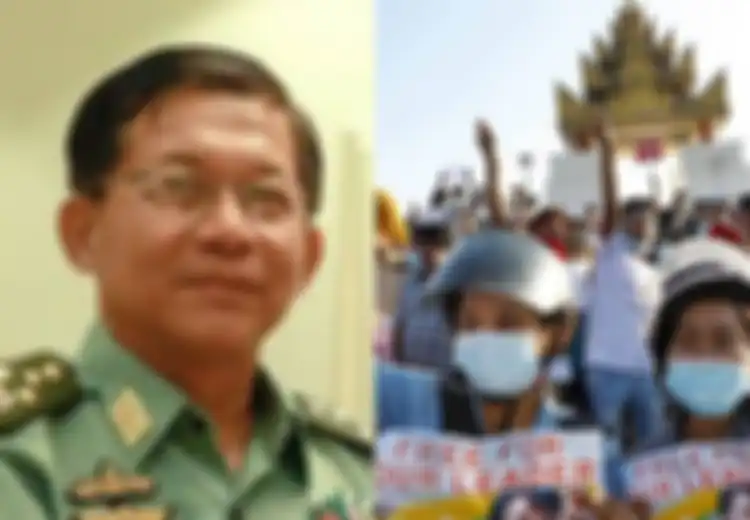 Sampai Harus Korbankan Rakyatnya Sendiri dengan Peluru Tajam, Ini Rupanya Penyebab Militer Myanmar Lakukan Kudeta; Diduga Demi Amankan Bisnis Mereka