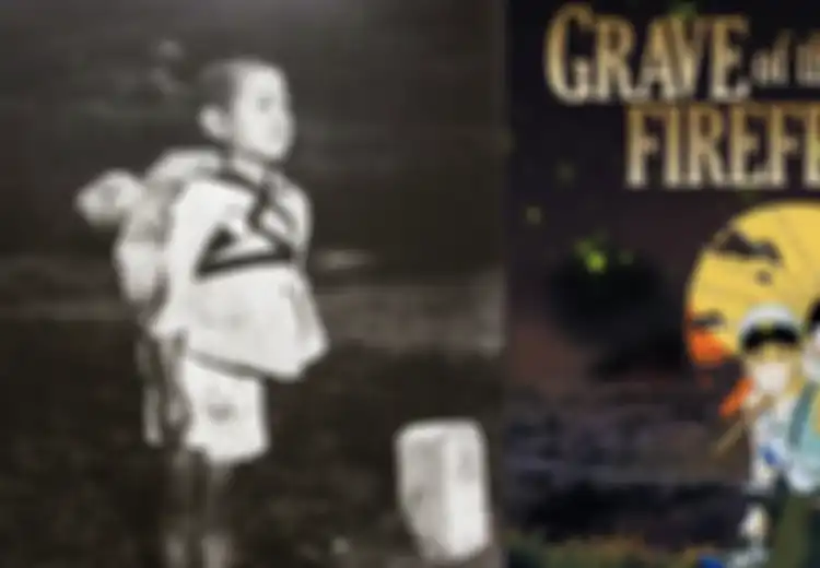 Gendong Adiknya Sendiri yang Terkulai Tak Bernyawa Usai Dihantam Bom Atom Nagasaki, Foto Bocah Ini Jadi Inspirasi Film Kartun Paling Menyedihkan Sepanjang Masa