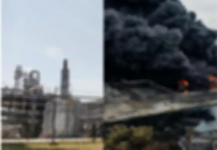 Api Masih Berkobar, Kebakaran Kilang Minyak Pertamina di Balongan Dijamin Bikin Pertamina Tekor Meskipun Baru Bulan Kemarin Sesumbar Bebaskan Ratusan Hektar Lahan Sawah Jadi Kilang Minyak Baru