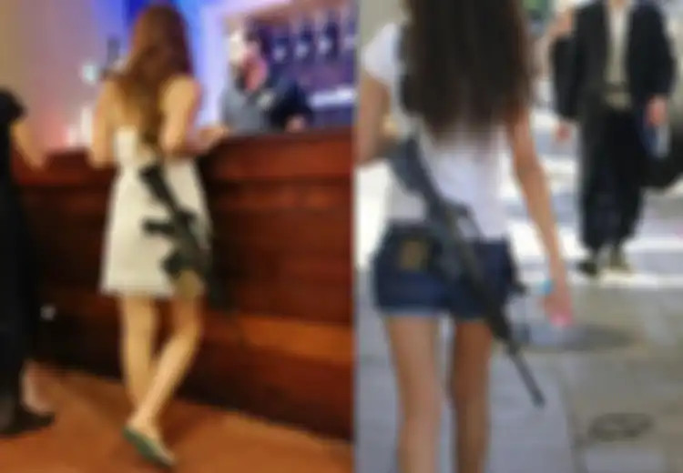 Cantik dan Seksi Tapi Senjata Tak Pernah Lepas dari Tubuhnya Meski Hari Libur, Inilah Keunikan yang Terjadi di Israel