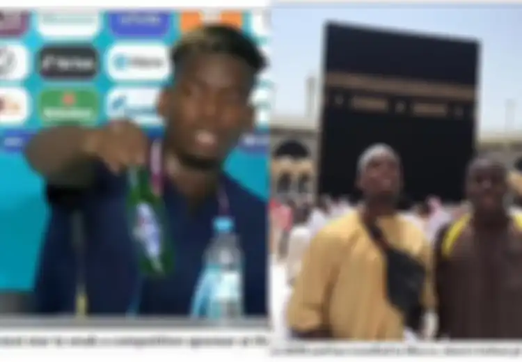 Setelah Cristiano Ronaldo Anti-Minuman Bersoda, Kini Giliran Paul Pogba Singkirkan Botol Bir di Euro 2020, Bukti Dirinya Jadi Seorang Muslim yang Taat