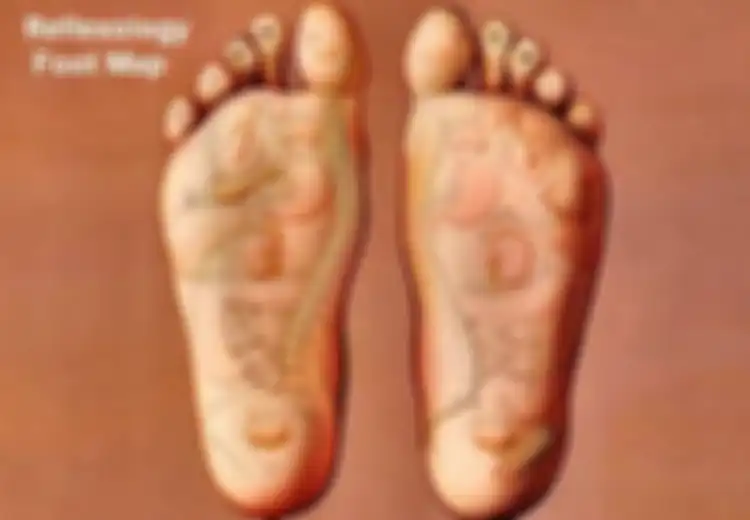 Inilah Gambar Titik Refleksi Kaki Kiri dan Kanan untuk Pengobatan Kurangi Sakit dan Stres, Cerminkan Berbagai Organ dan Bagian Tubuh