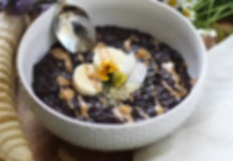 Belum Terlambat Lakukan Sekarang Kalau Baru Tahu, Rutin Makan Bubur Beras Hitam di Pagi Hari, Rasakan Manfaatnya untuk Tubuh, Salah Satunya Bantu Turunkan Berat Badan