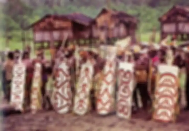 Gunakan Kulit Pohon yang Dikeringkan Lalu Diikat dengan Tali Pada Ujung Alat Kelamin, Beginilah Hidup Suku Bauzi yang Terasing di Kawasan Mamberamo Papua, Ibu Hamil dan Menyusui Suku Ini Sering Anemia
