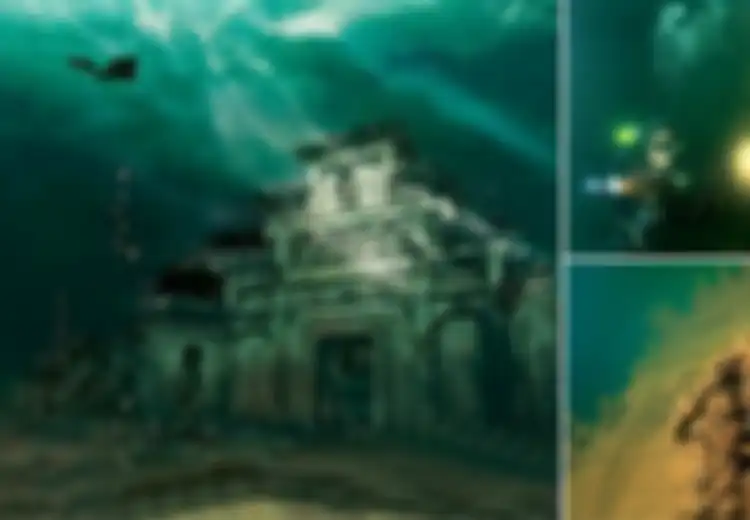 Tenggelam Lebih dari 500 Tahun, Misteri Kota Shi Cheng Bak Kota Atlantis, Bagaikan Kapal Waktu Bawah Air yang Dijuluki ‘Kota Singa’, Ditemukan Masih Tetap Utuh di Bawah Air Termasuk Pahatannya