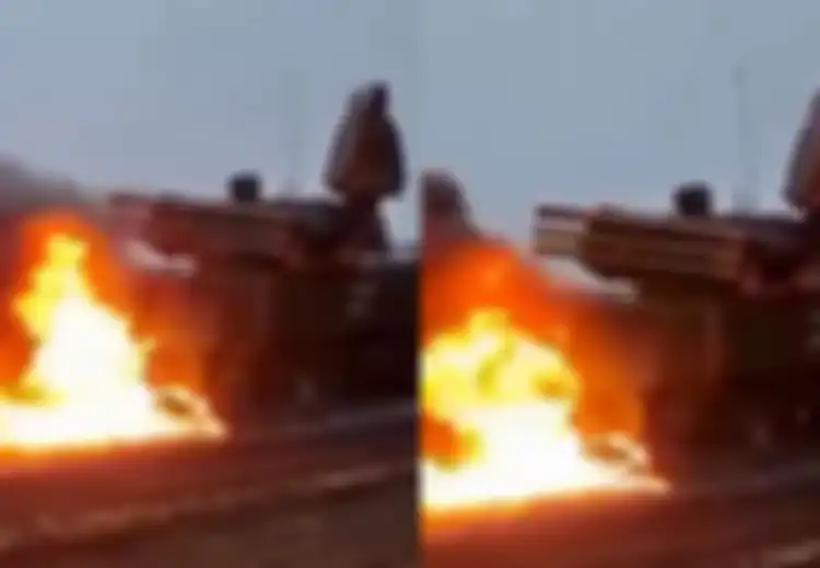 Dibanggakan Setinggi Langit oleh Vladimir Putin Sebagai Senjata Kiamat, Siapa Sangka Sistem Rudal Rusia yang Punya Simbol 'Z' Ini Terbakar dan Hancur Total Hanya Gara-gara Hal Sepele Ini
