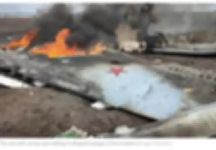 Dibanggakan Setinggi Langit oleh Vladimir Putin Sebagai Senjata Siluman, Siapa Sangka Jet Tempur Rusia Seharga Rp716 Miliar Ini Berhasil Ditembak Jatuh dan Hancur Terbakar