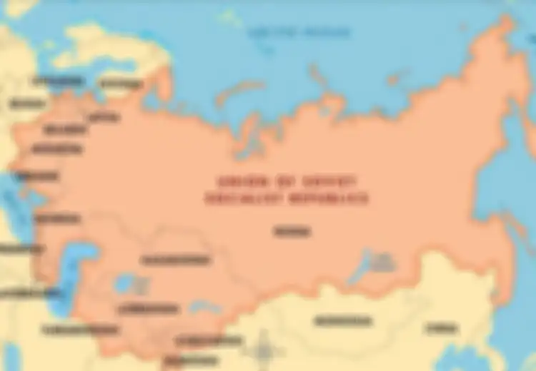 Mengungkap Luas Uni Soviet dari Peta Uni Soviet, Benarkah Terluas di Dunia?