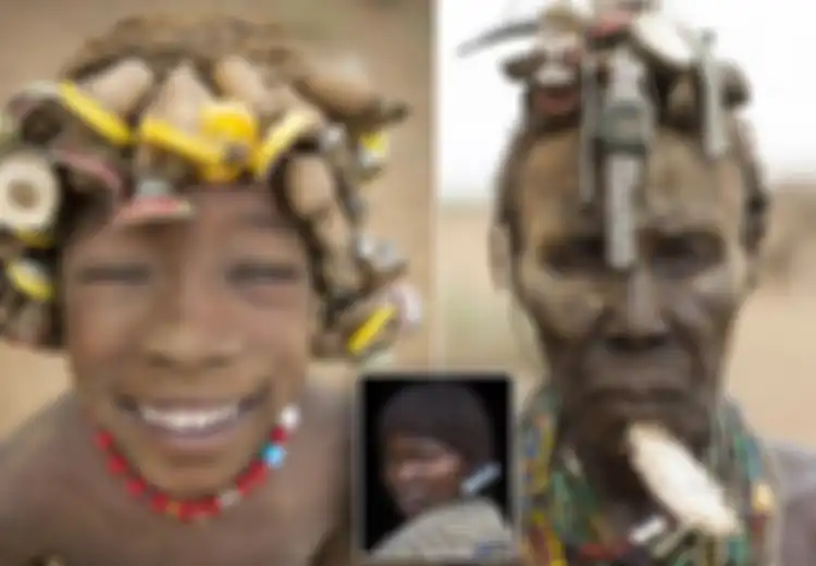 Mulai dari Jam Digital dan Tutup Botol di Rambut Mereka Hingga Kartu Sim di Telinga Mereka, Suku Dassanach dari Lembah Omo di Ethiopia Ini Ubah Sampah Jadi Perhiasan Cantik dan Tidak Ingin Menjualnya