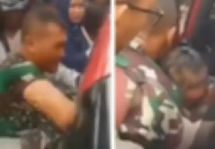 Heroik TNI Terobos Kerumuman Warga Lalu Pecahkan Kaca Mobil Demi Selamatkan Balita yang Terjebak di Mobil, Ternyata Korban adalah Anak Sendiri, Begini Awal Mula Kronologinya