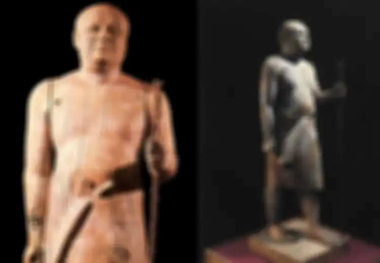 Berumur Lebih dari 4.500 Tahun, Patung Kayu Seukuran Manusia Tertua dari Mesir Kuno yang Ditemukan Ini adalah Patung Kaaper, Sang Juru Tulis, Gambarkan Kehidupannya yang Kaya dan Obesitas