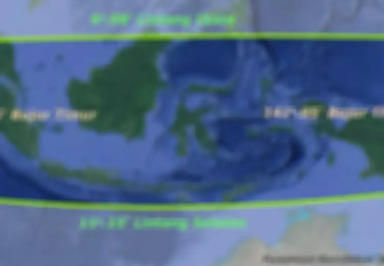 Dari Gambar Peta Fisik Peta Dunia, Inilah Letak Astronomis Indonesia, Batas Wilayah dan Pengaruhnya Terhadap Negara Ini, Termasuk Tidak Mengenal Empat Musim