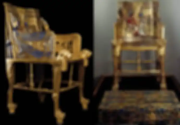 Mewah! Inilah Singgasana Emas Tutankhamun yang Ditemukan di Pekuburan Lembah Para Raja Mesir