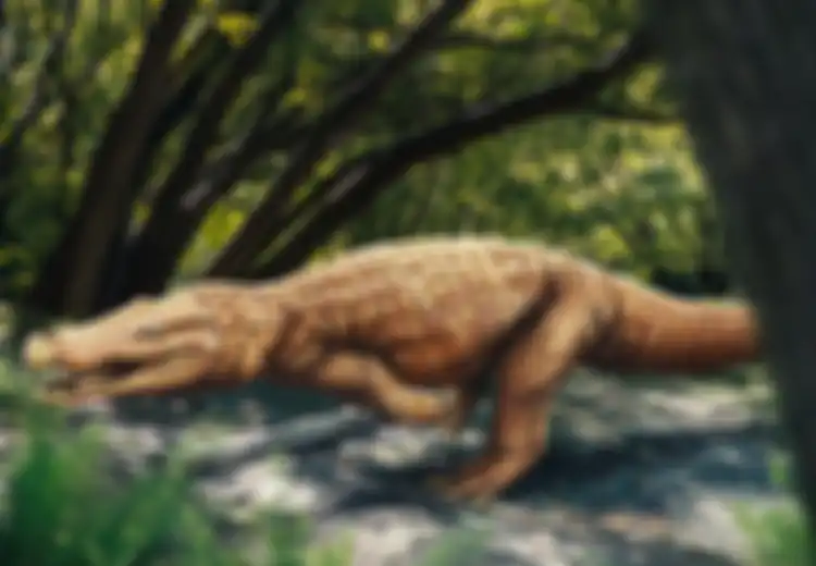 Monster Purba Ini Buktikan Buaya Dulunya 'Berjalan Tegak' dengan 2 Kaki?